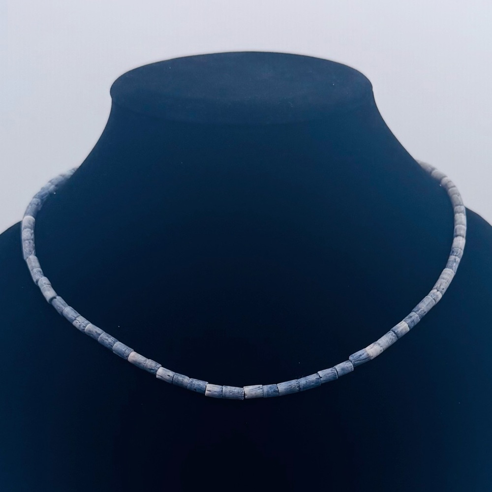 Vintage Natural Sodalite Beaded Necklace